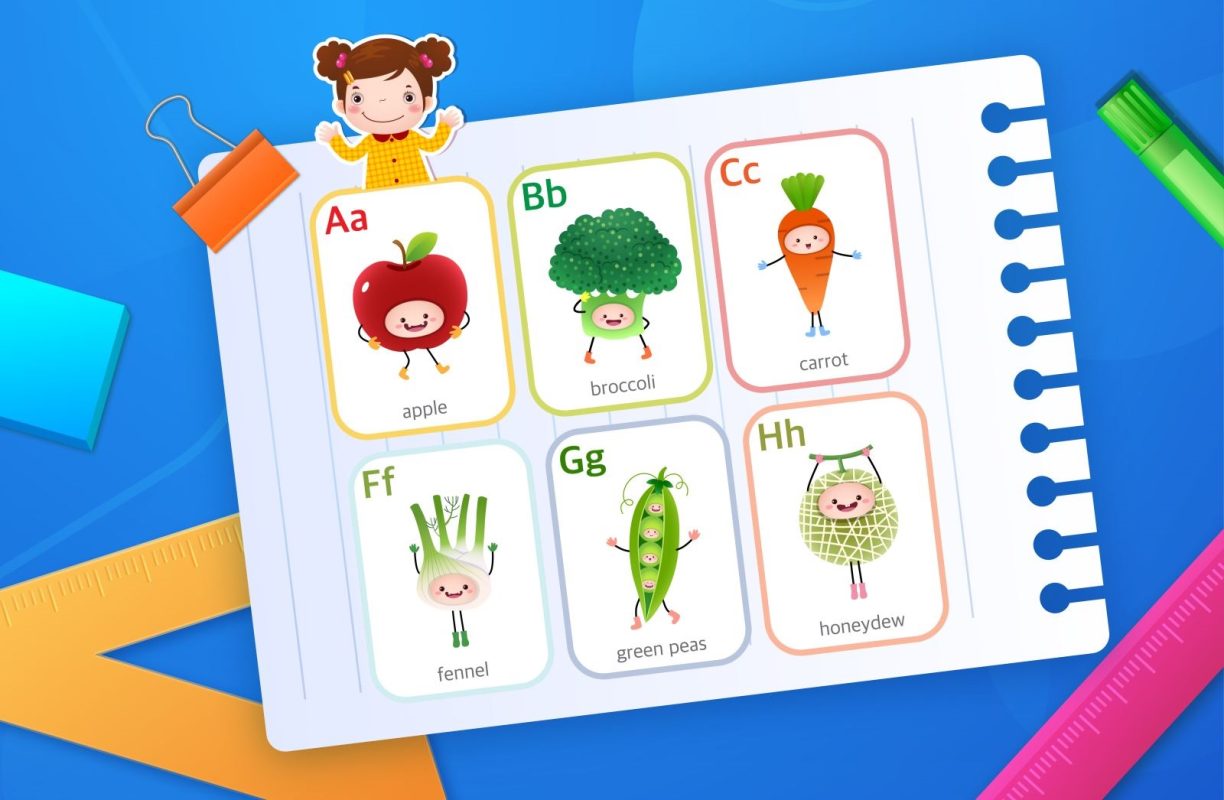 Cách dạy tiếng Anh cho bé bằng Flashcard