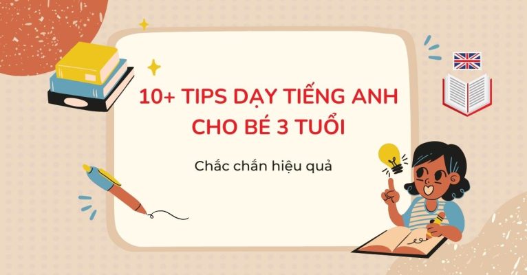 Bé 3 tuổi học tiếng Anh như thế nào