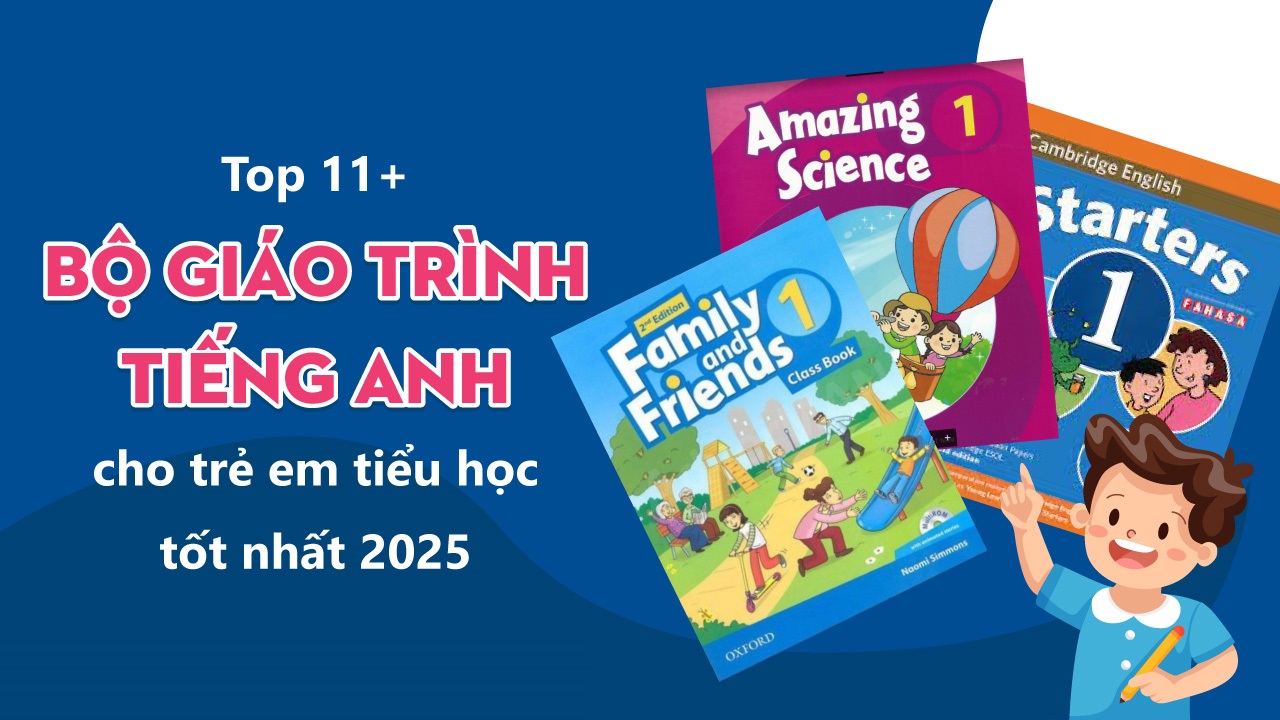 Top tài liệu và giáo trình tiếng Anh cho bé 5 tuổi chuyển tiếp vào lớp 1