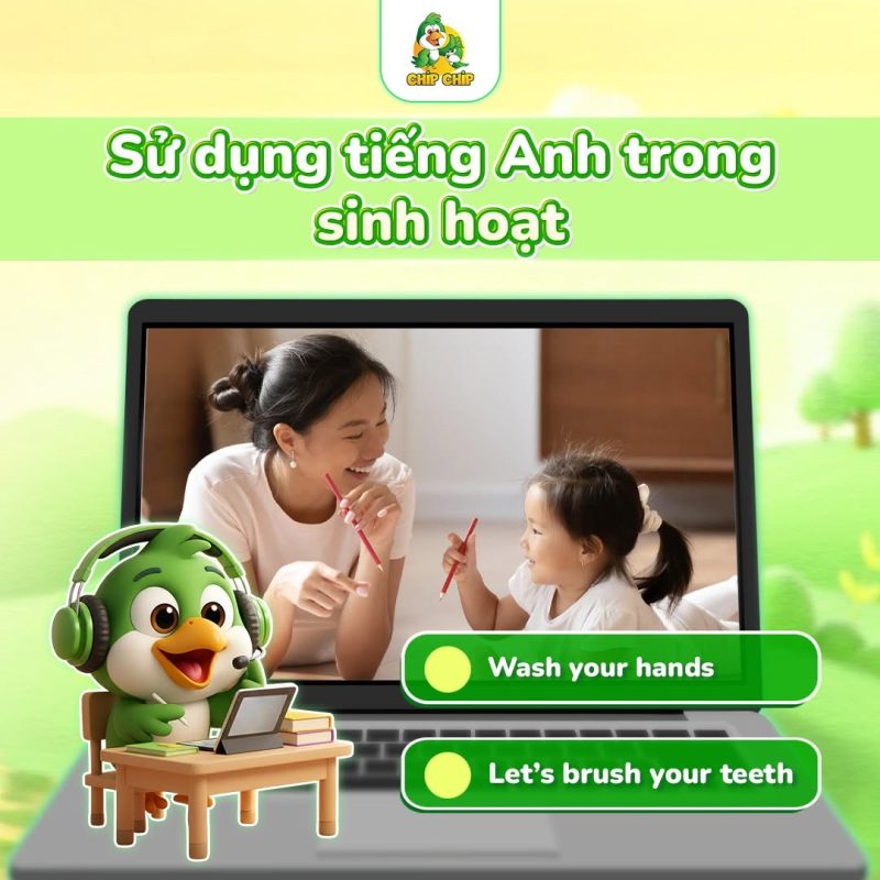 Chương trình học tiếng Anh trẻ em trực tuyến được thiết kế sinh động với nhiều hình thức tương tác phù hợp tâm lý lứa tuổi